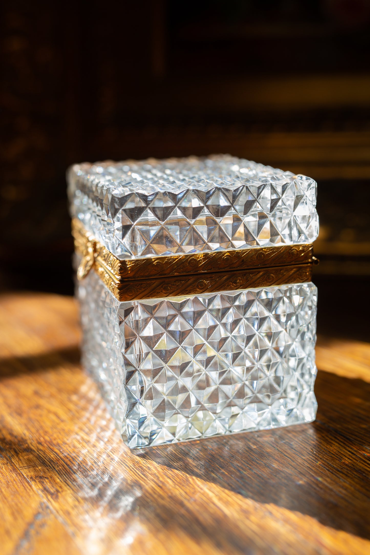 Baccarat Crystal Casket