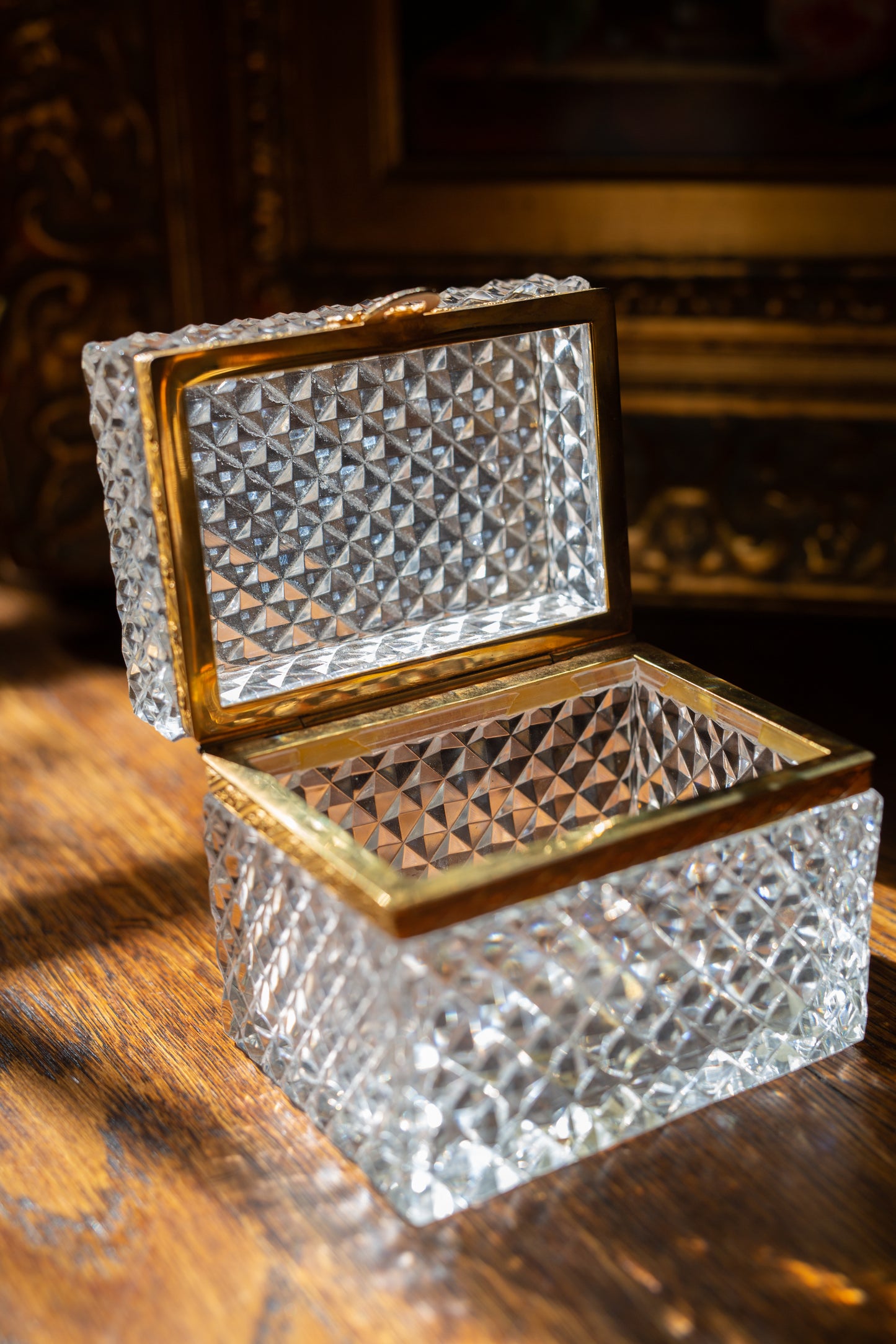 Baccarat Crystal Casket