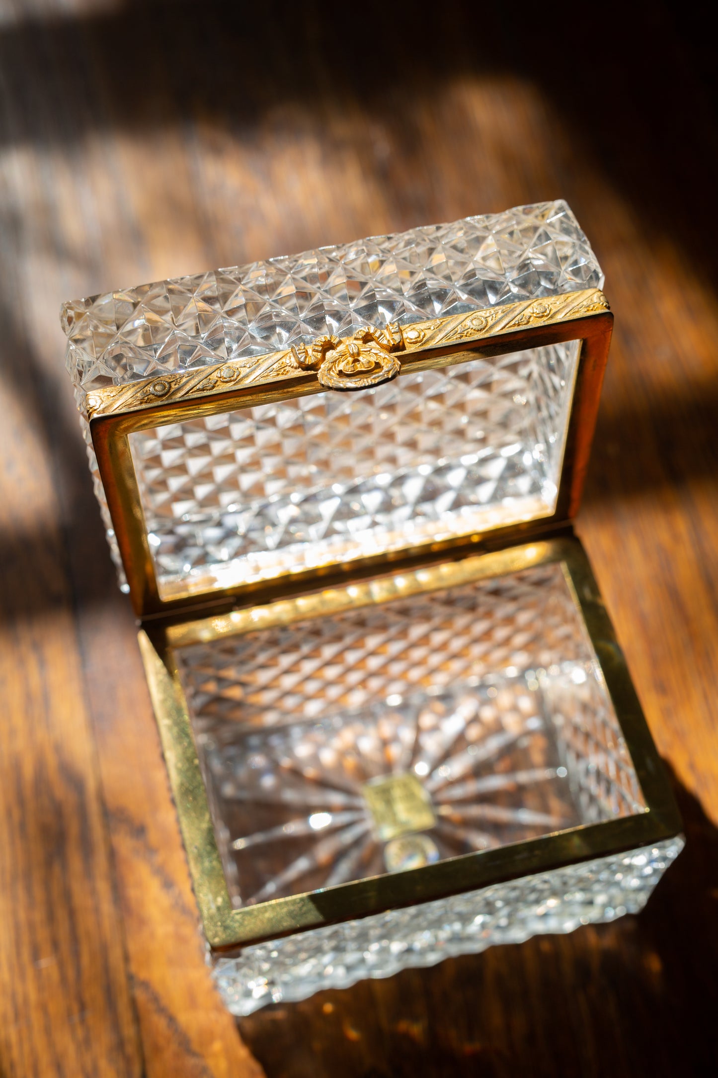 Baccarat Crystal Casket