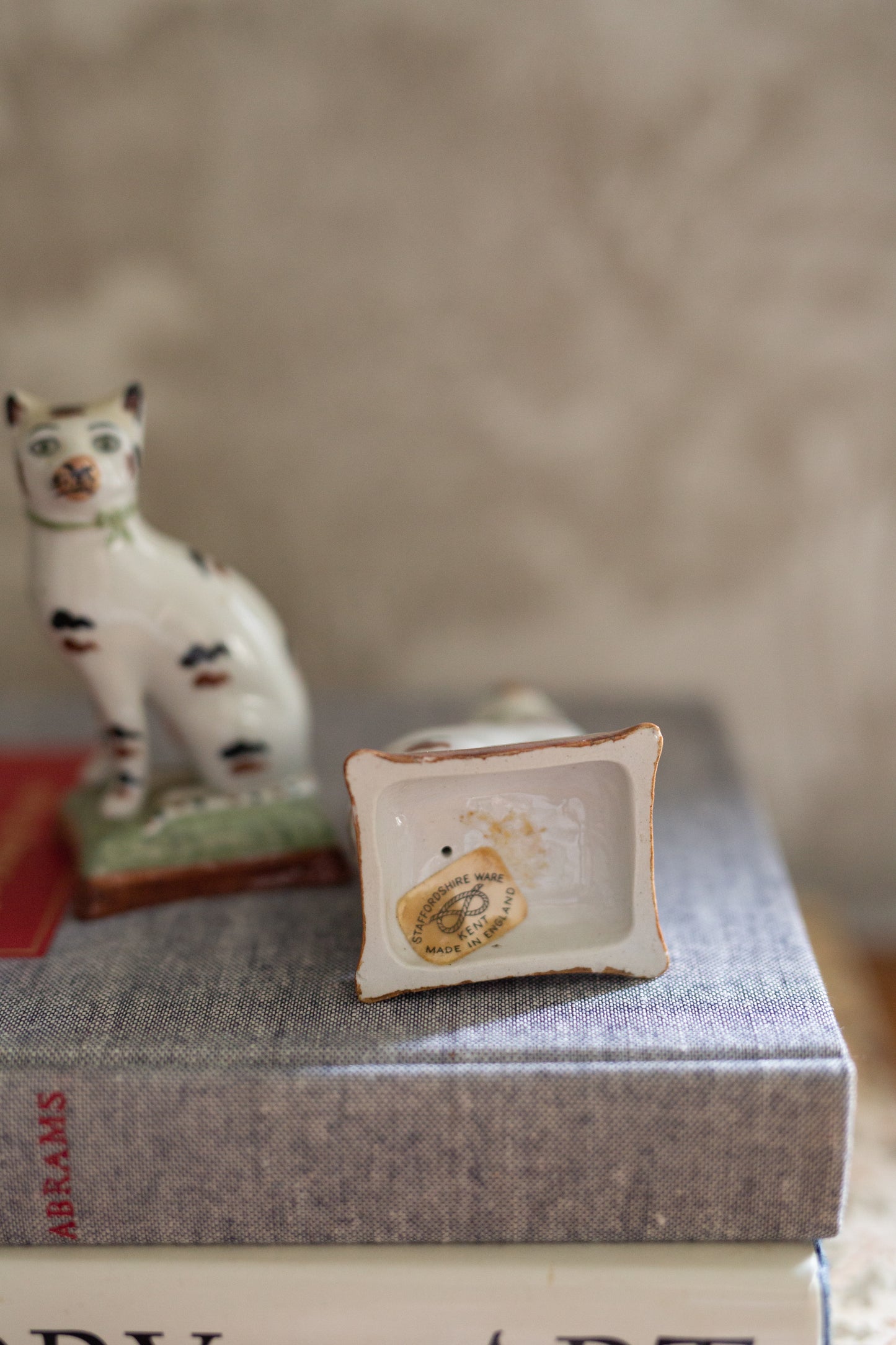 Antique Staffordshire Cat Figurines