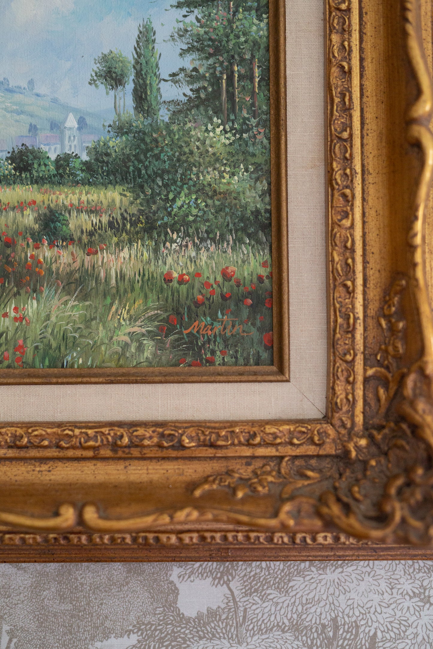 Floral Oil Painting, Signed