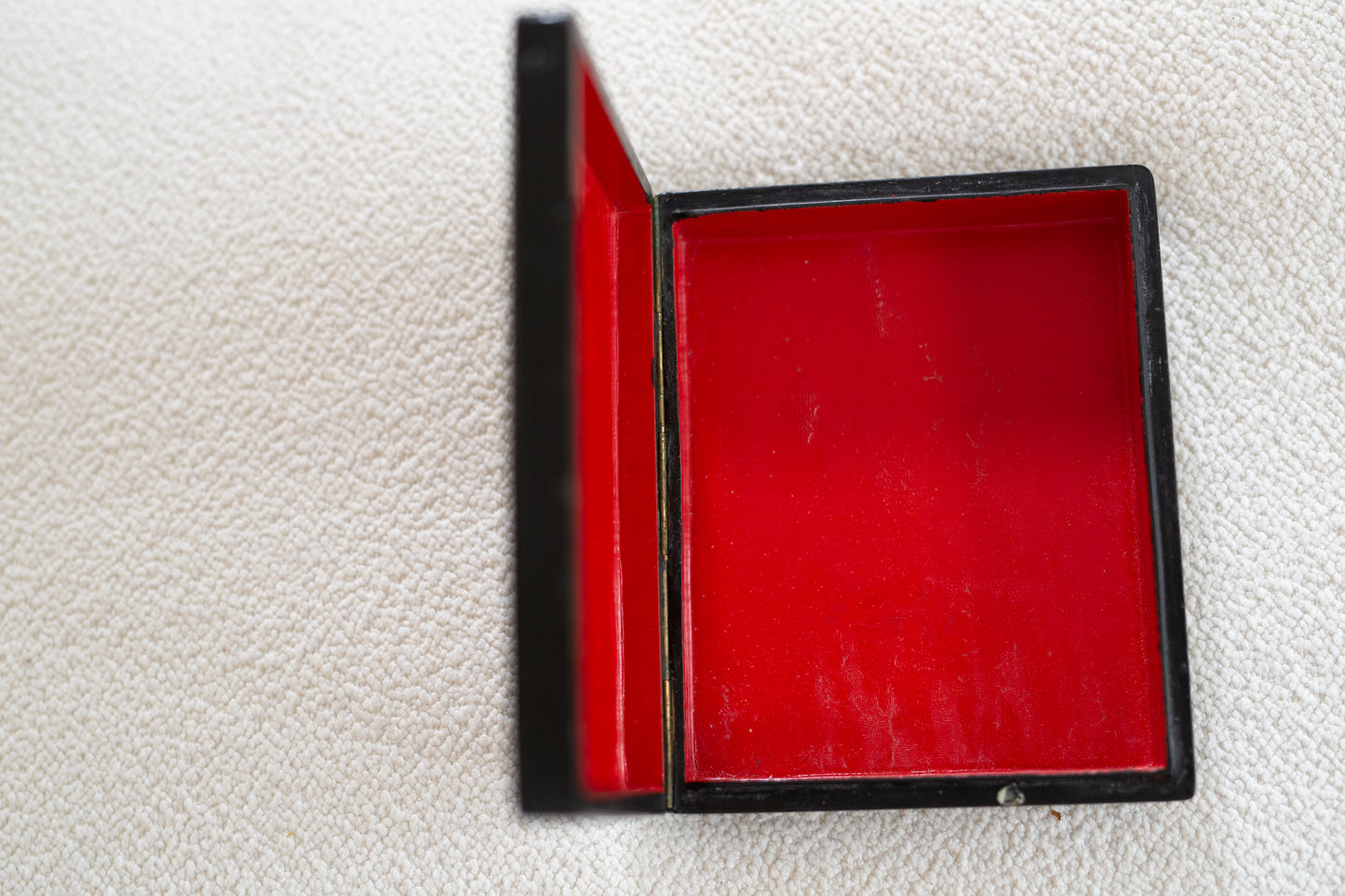 USSR Hand-painted Trinket Box, Signed