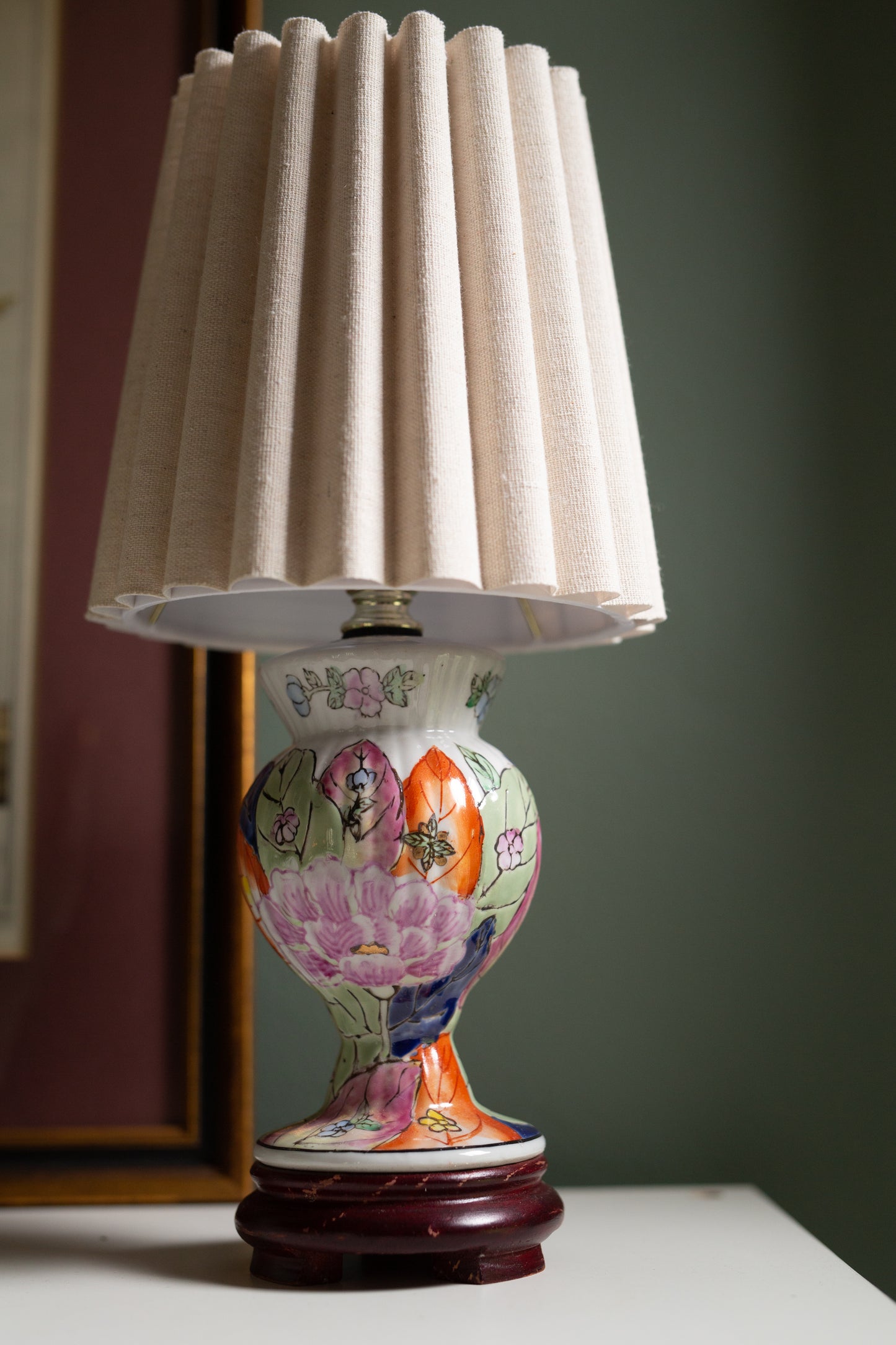 Tobacco Leaf Mini Lamp