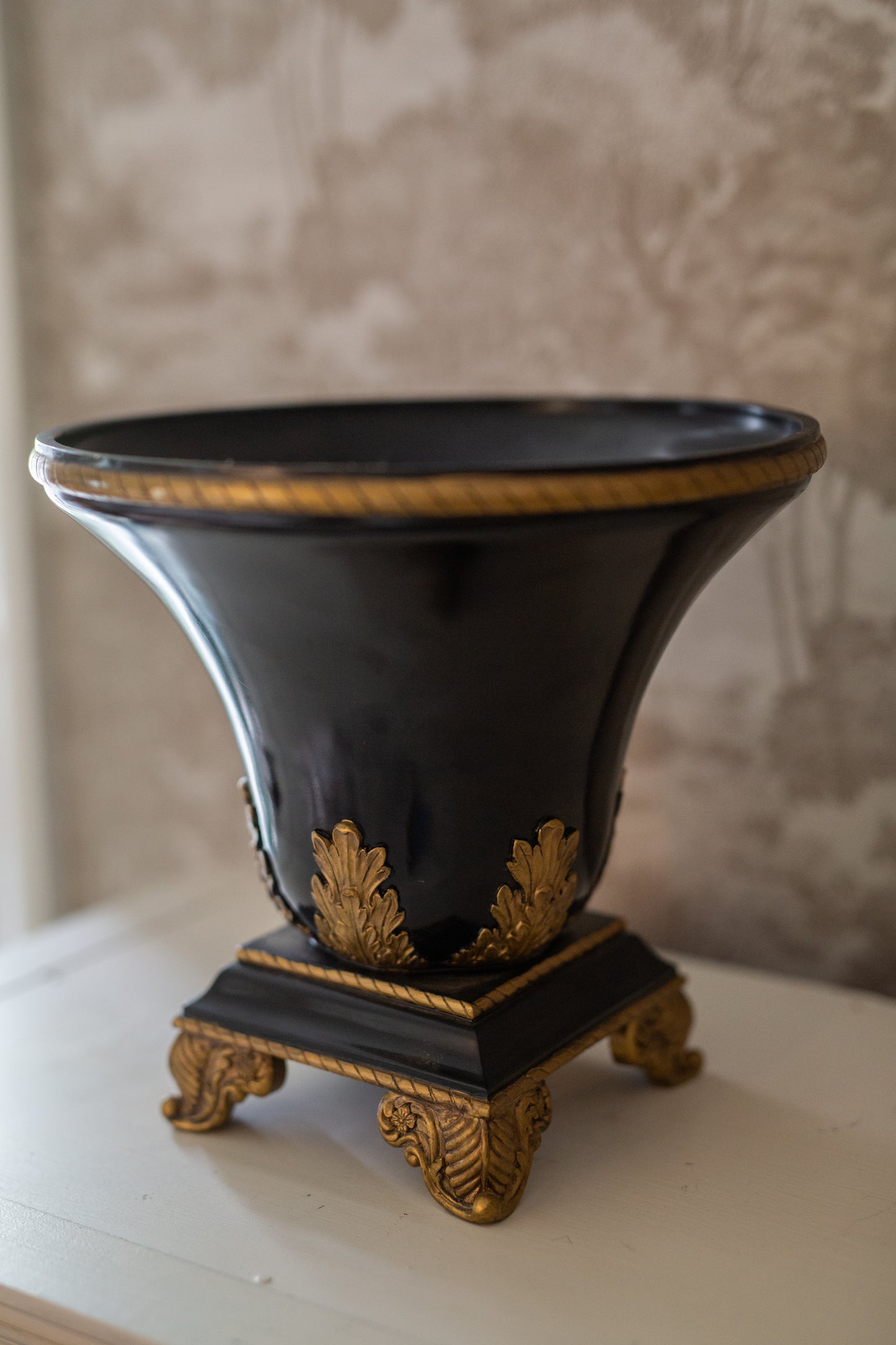 Gold Gilt Planter