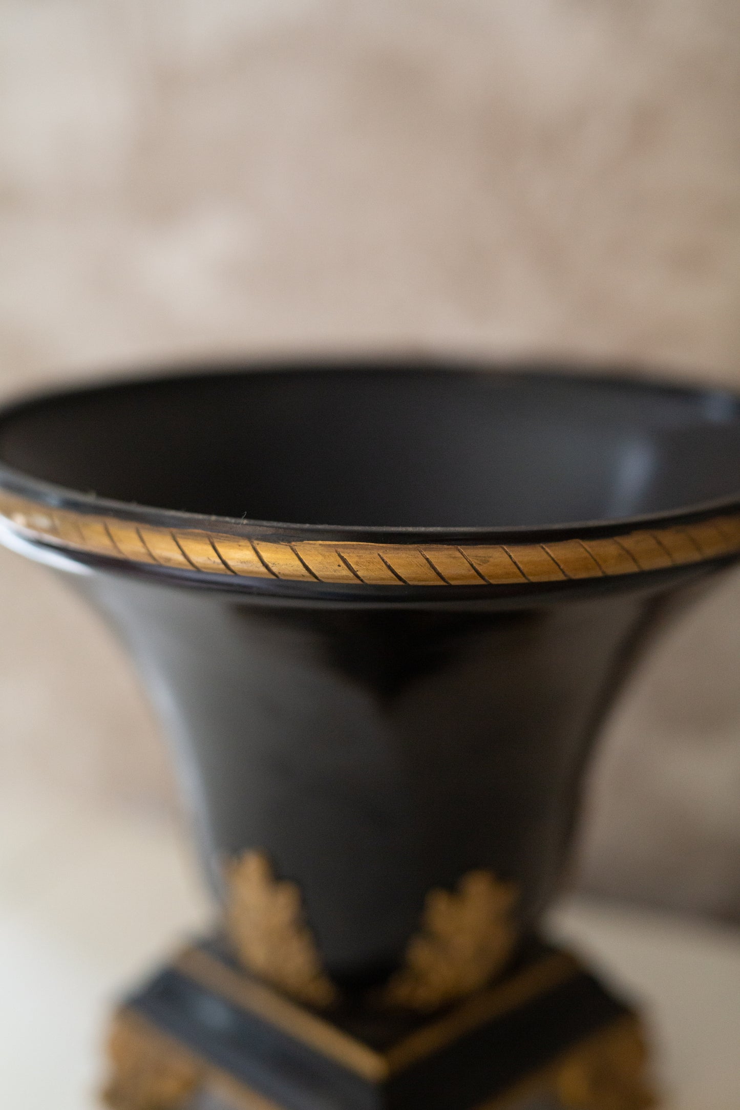 Gold Gilt Planter