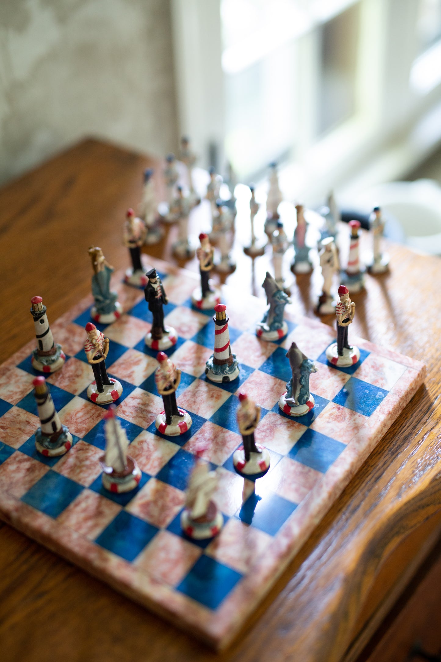 Nautical Themed Chess Set