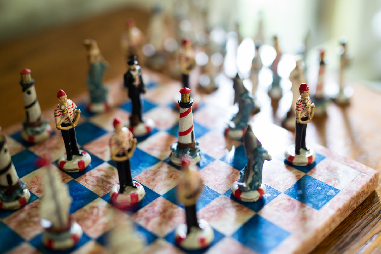 Nautical Themed Chess Set