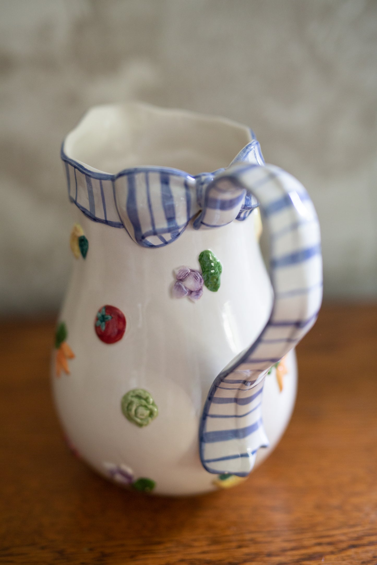 Fitz & Floyd Petits Veg Pitcher