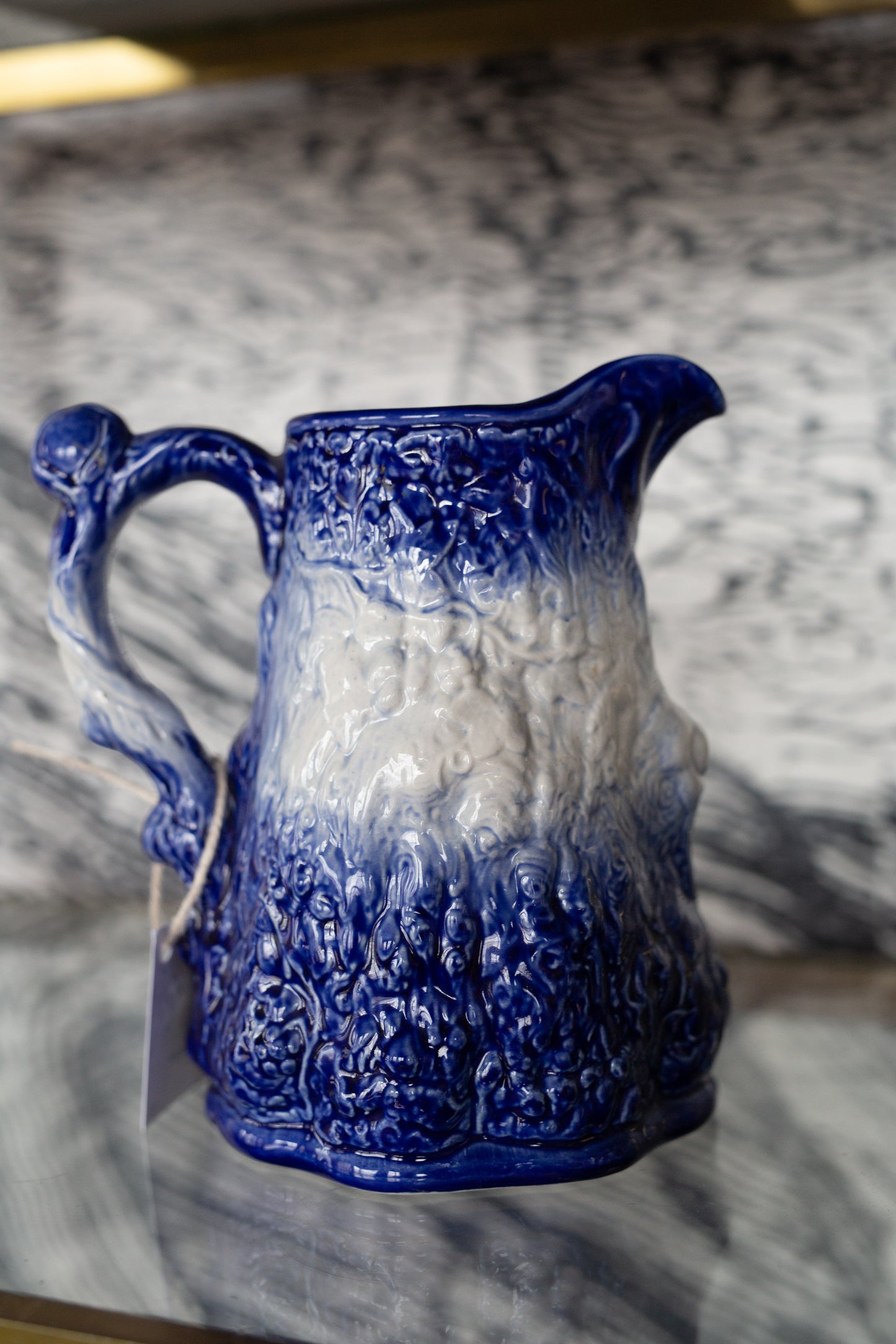 Burleigh Ironstone Flow Blue Pitcher