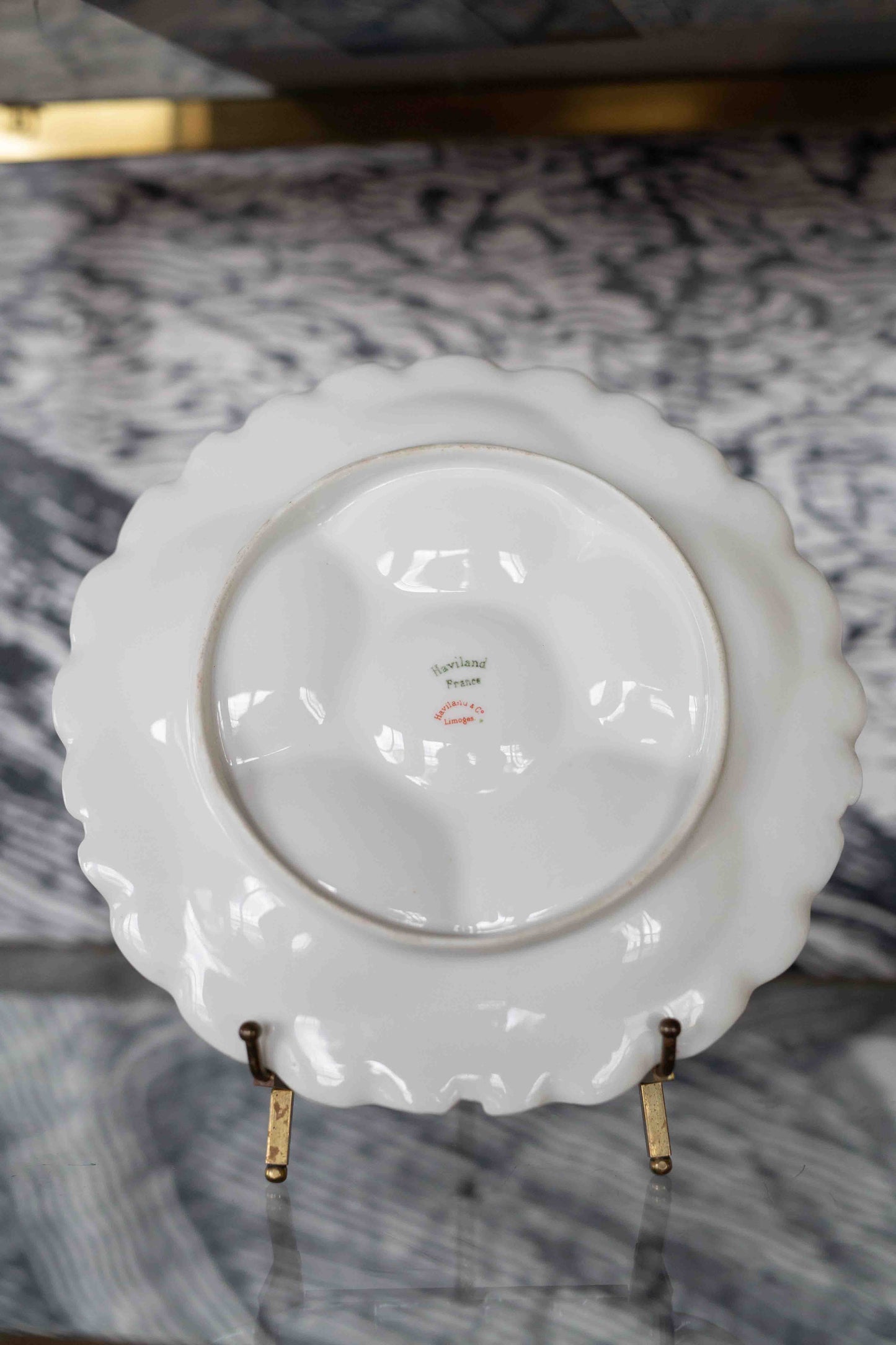 Antique Haviland Limoges Oyster Plate