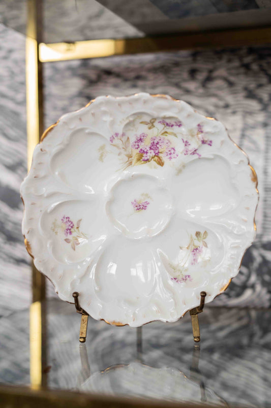 Antique Weimer Germany Oyster Plate