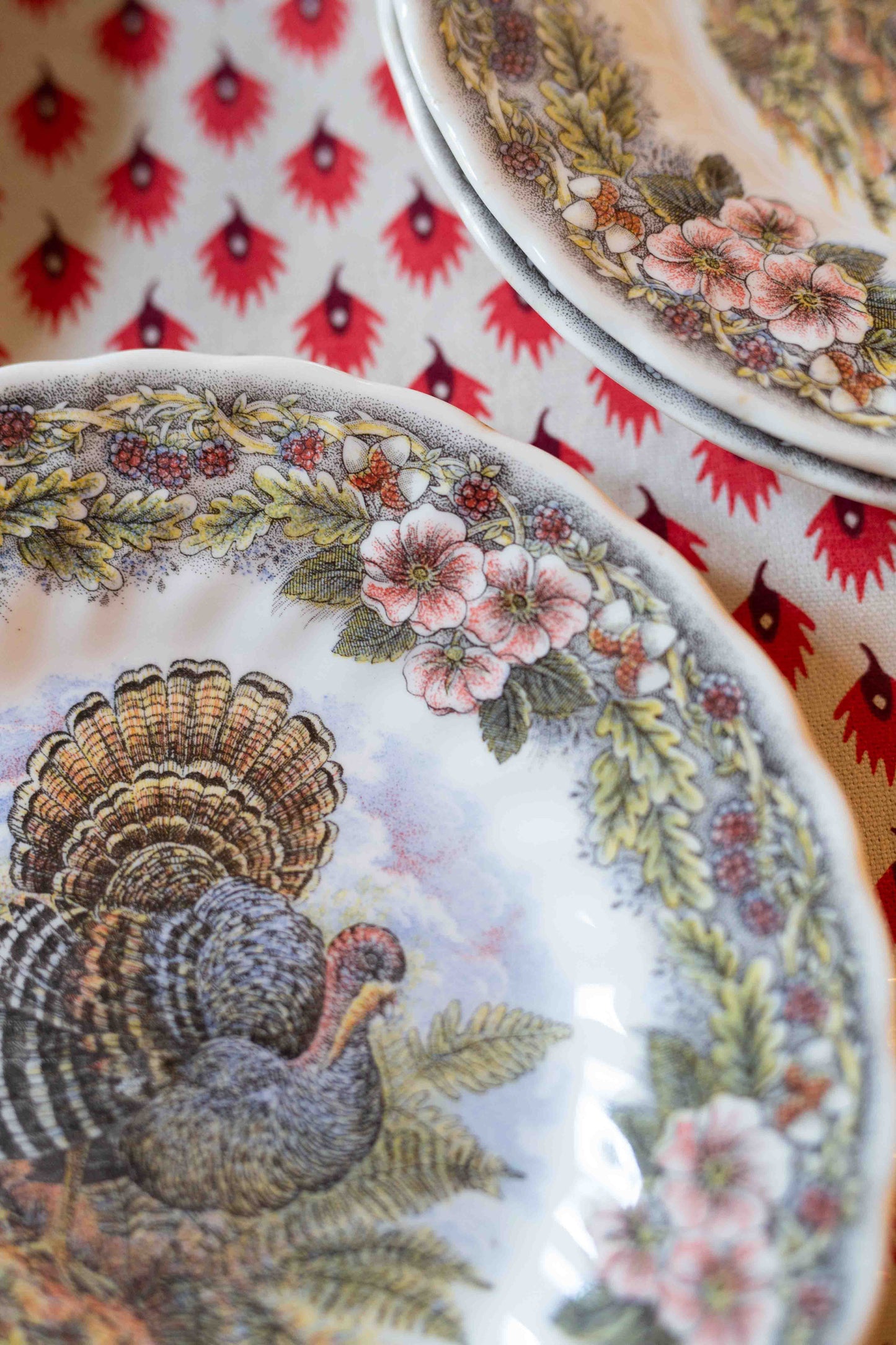 Churchill Queen's Thanksgiving Turkey Salad Plates