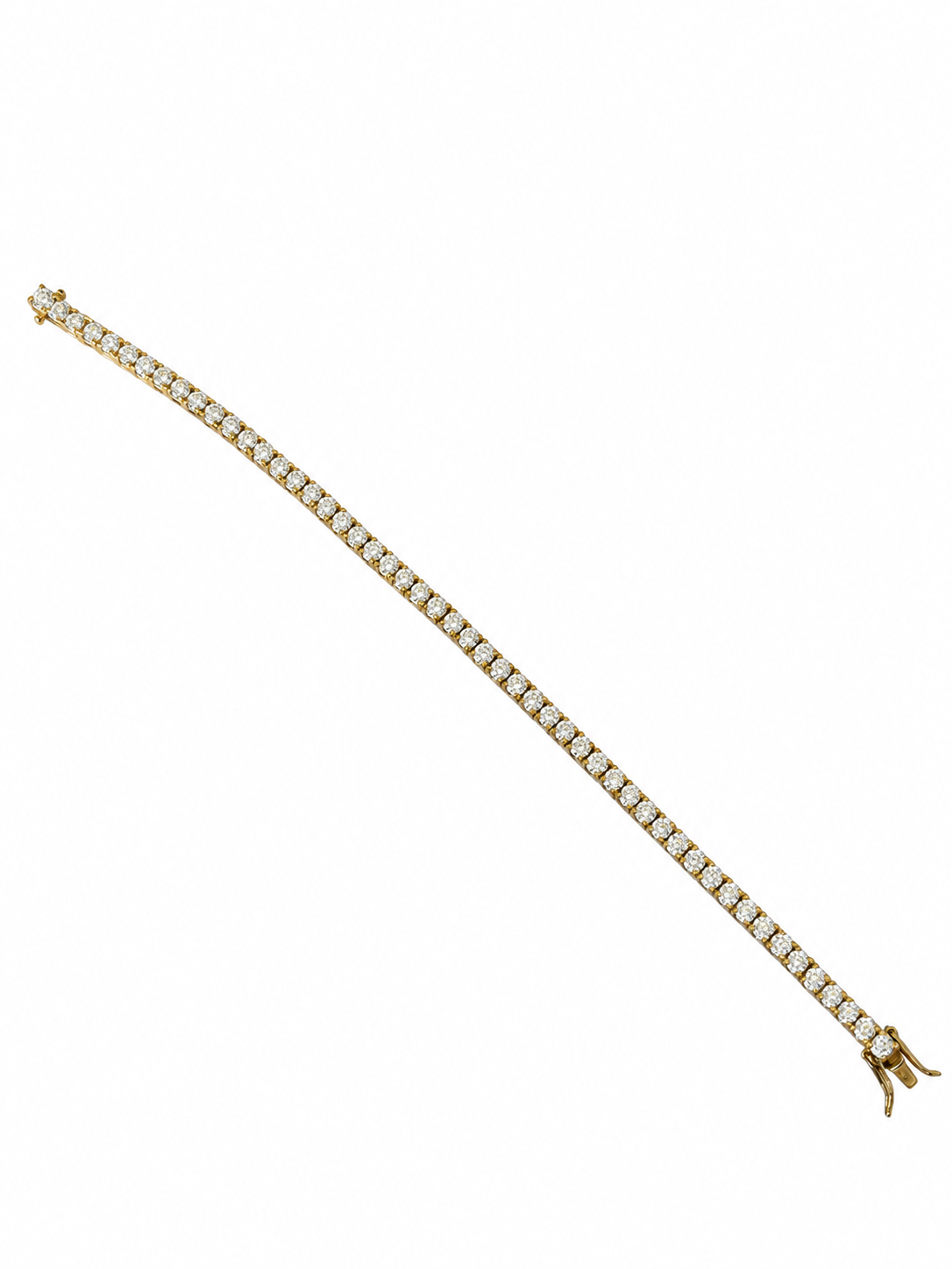 VNTG Sterling Silver Tennis Bracelet