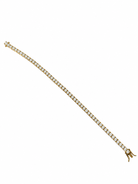 VNTG Sterling Silver Tennis Bracelet