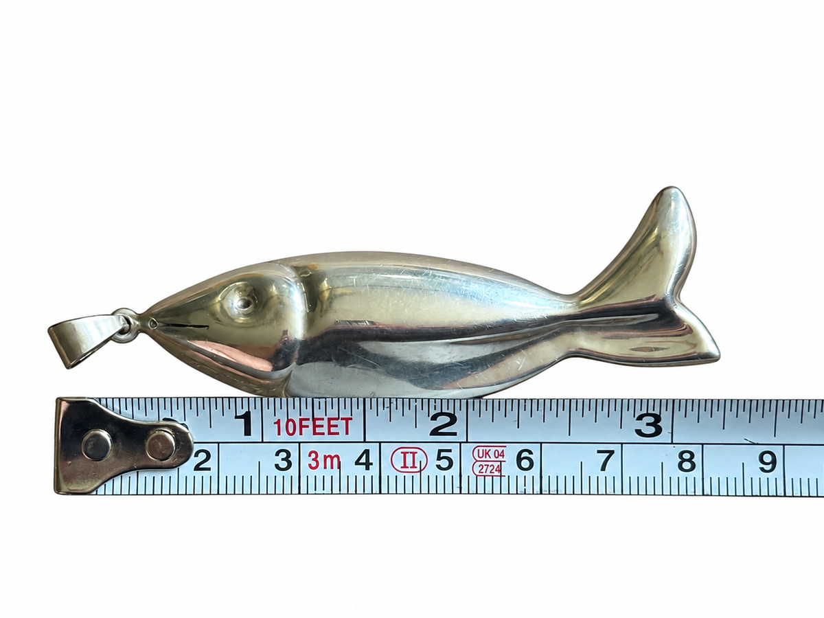 Sterling Fish Pendant