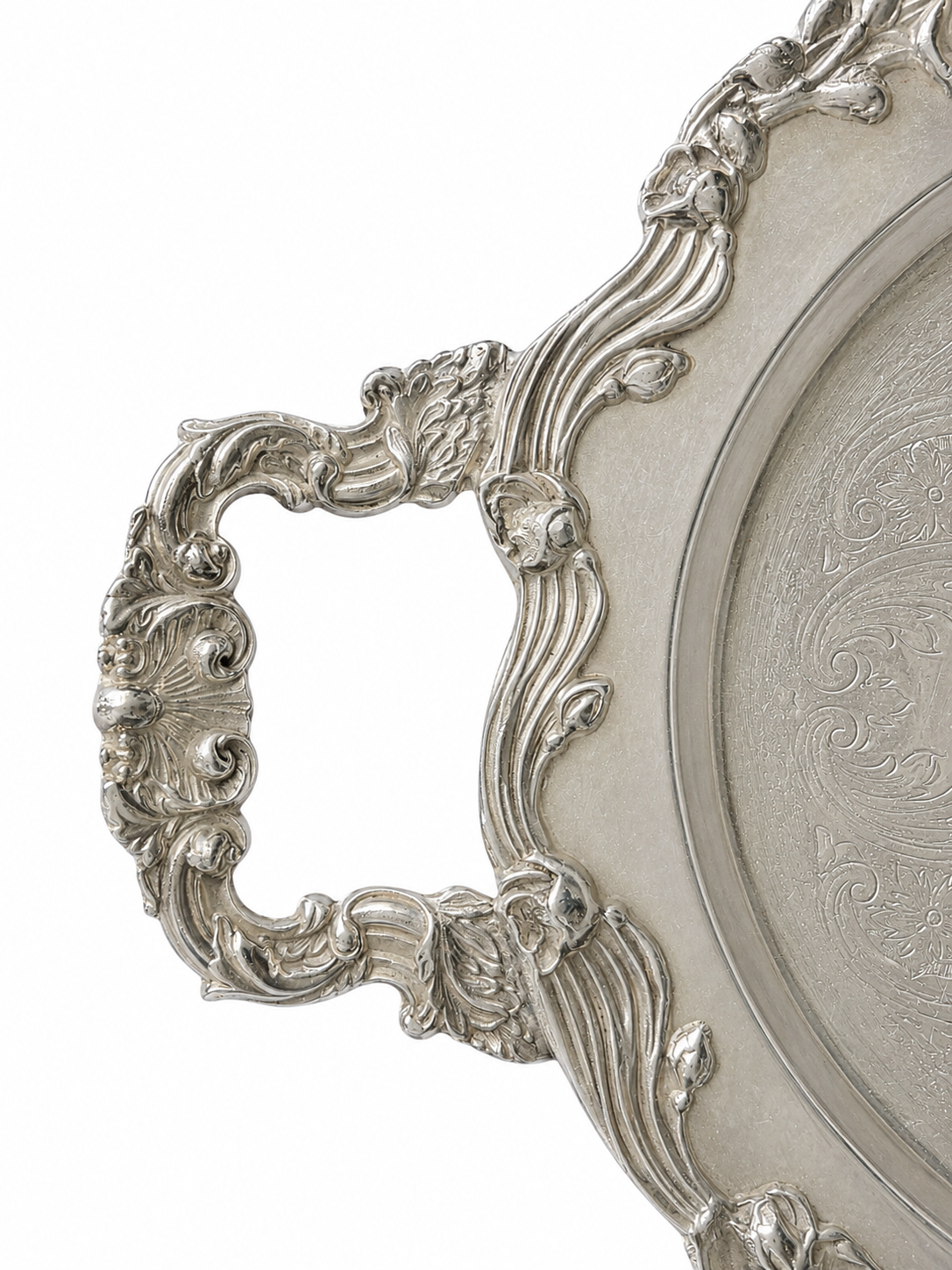 Sheridan Silverplate Footed Tray