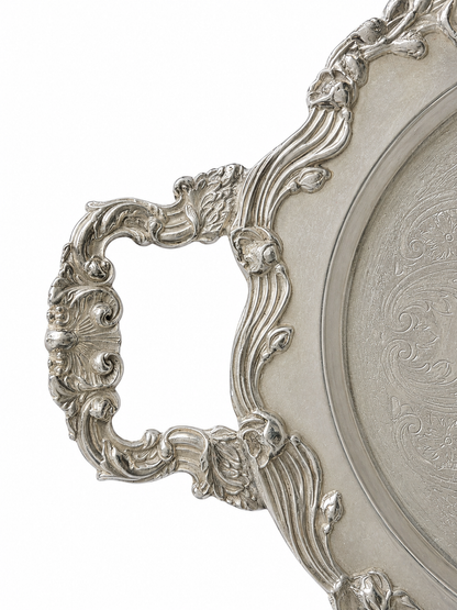 Sheridan Silverplate Footed Tray