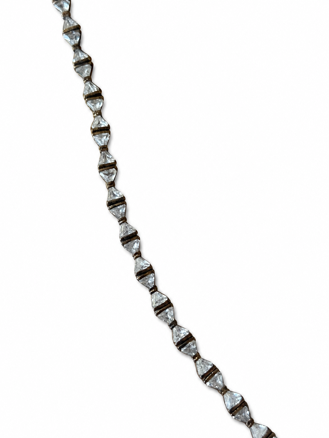 VNTG Sterling Silver Tennis Bracelet