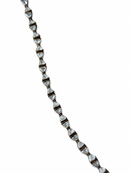 VNTG Sterling Silver Tennis Bracelet