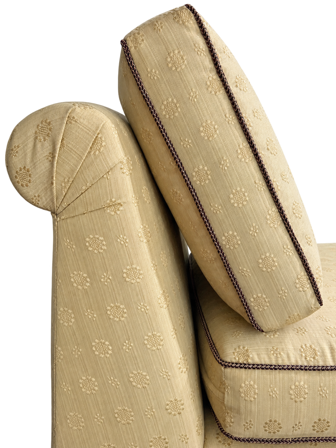 Vintage Custom Upholstered Slipper Chairs