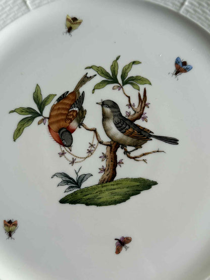 Herend Rothschild Bird dinner plate.