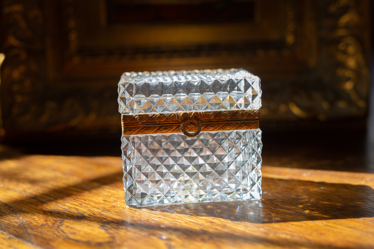 Baccarat Crystal Casket
