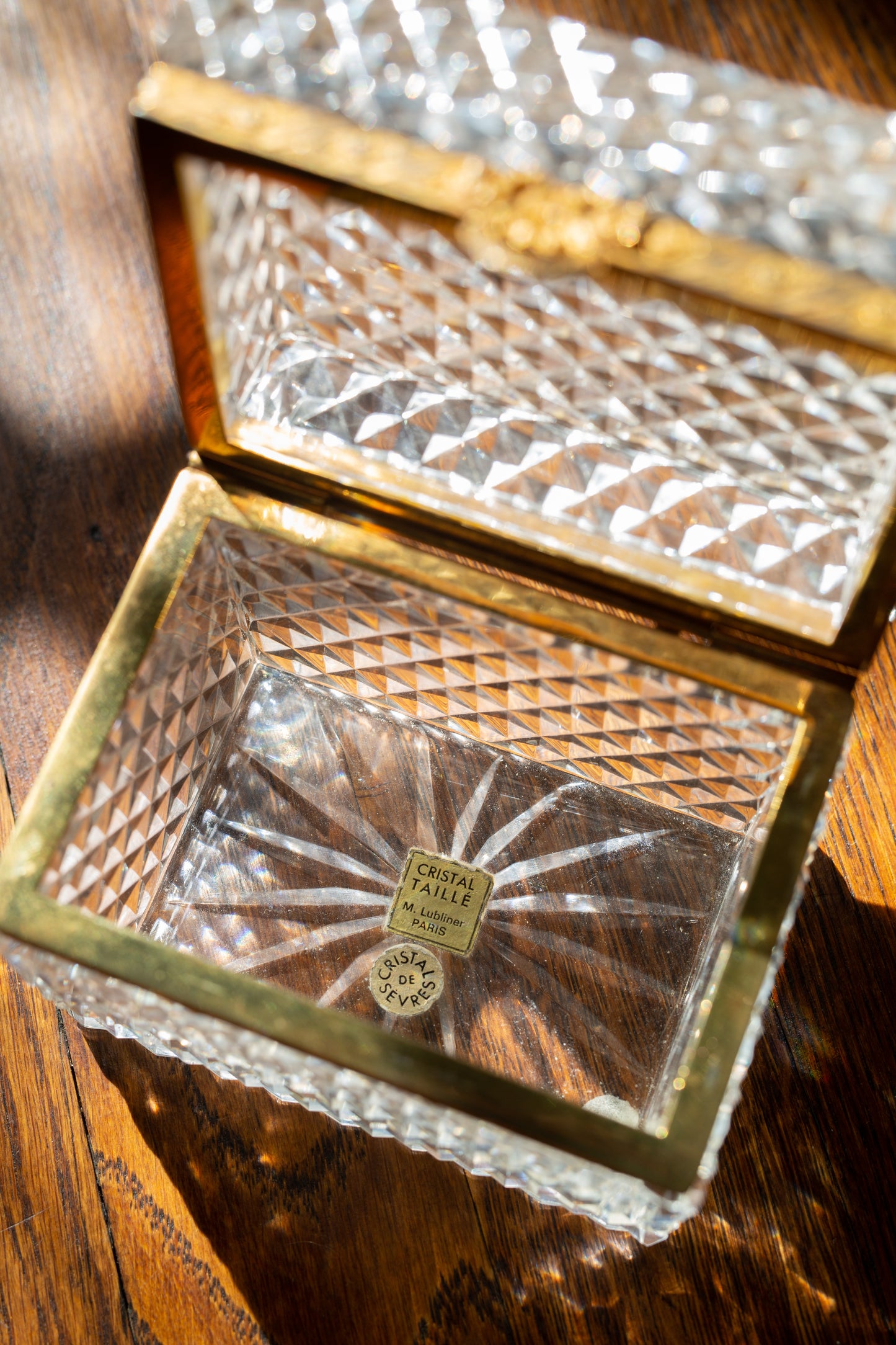 Baccarat Crystal Casket