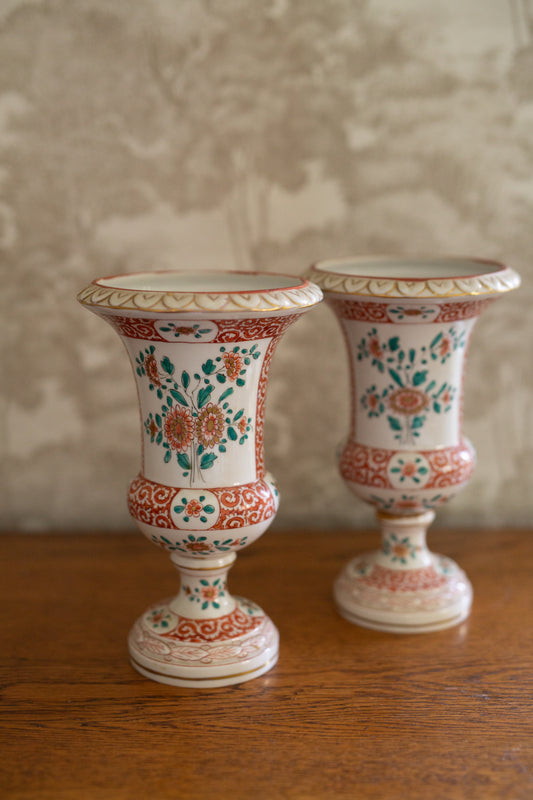 French Floral Vase Urn