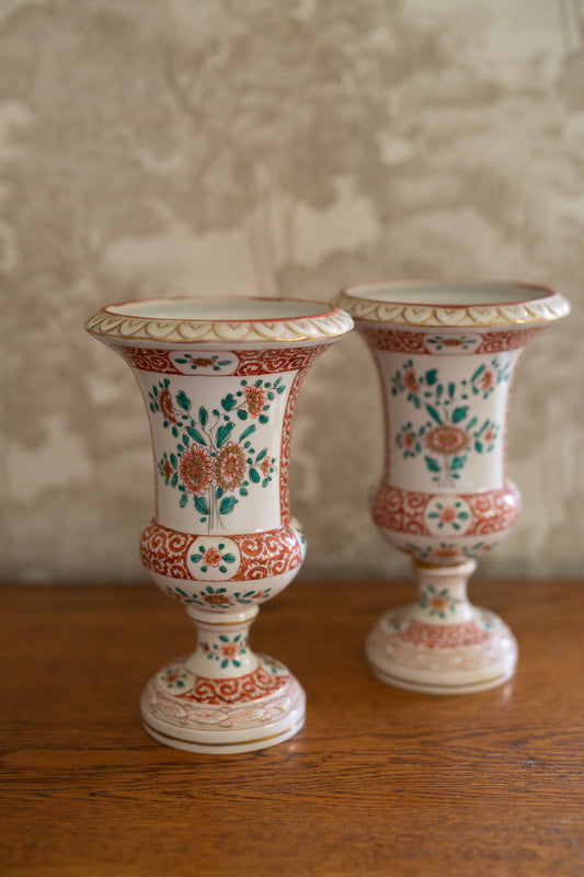 French Floral Vase Urn