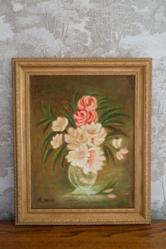 Floral Oil on Canvas
