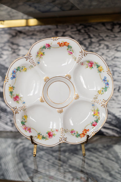 Antique Cauldon England Oyster Plate