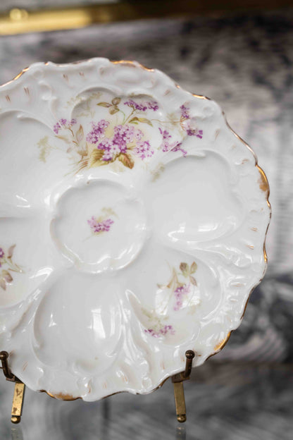 Antique Weimer Germany Oyster Plate