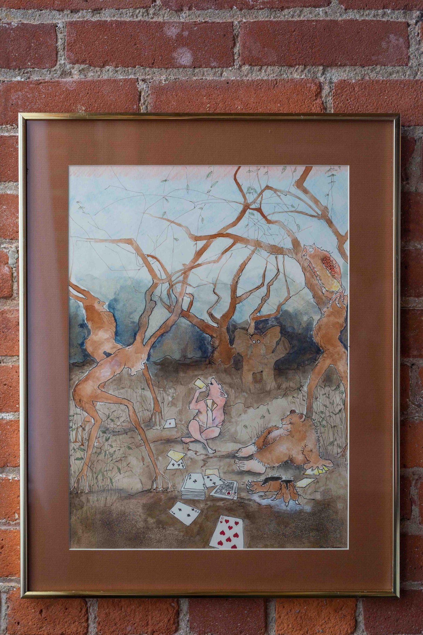 Quirky Surrealism Watercolor