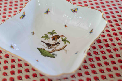 Herend Rothschild Bird Salad Dish
