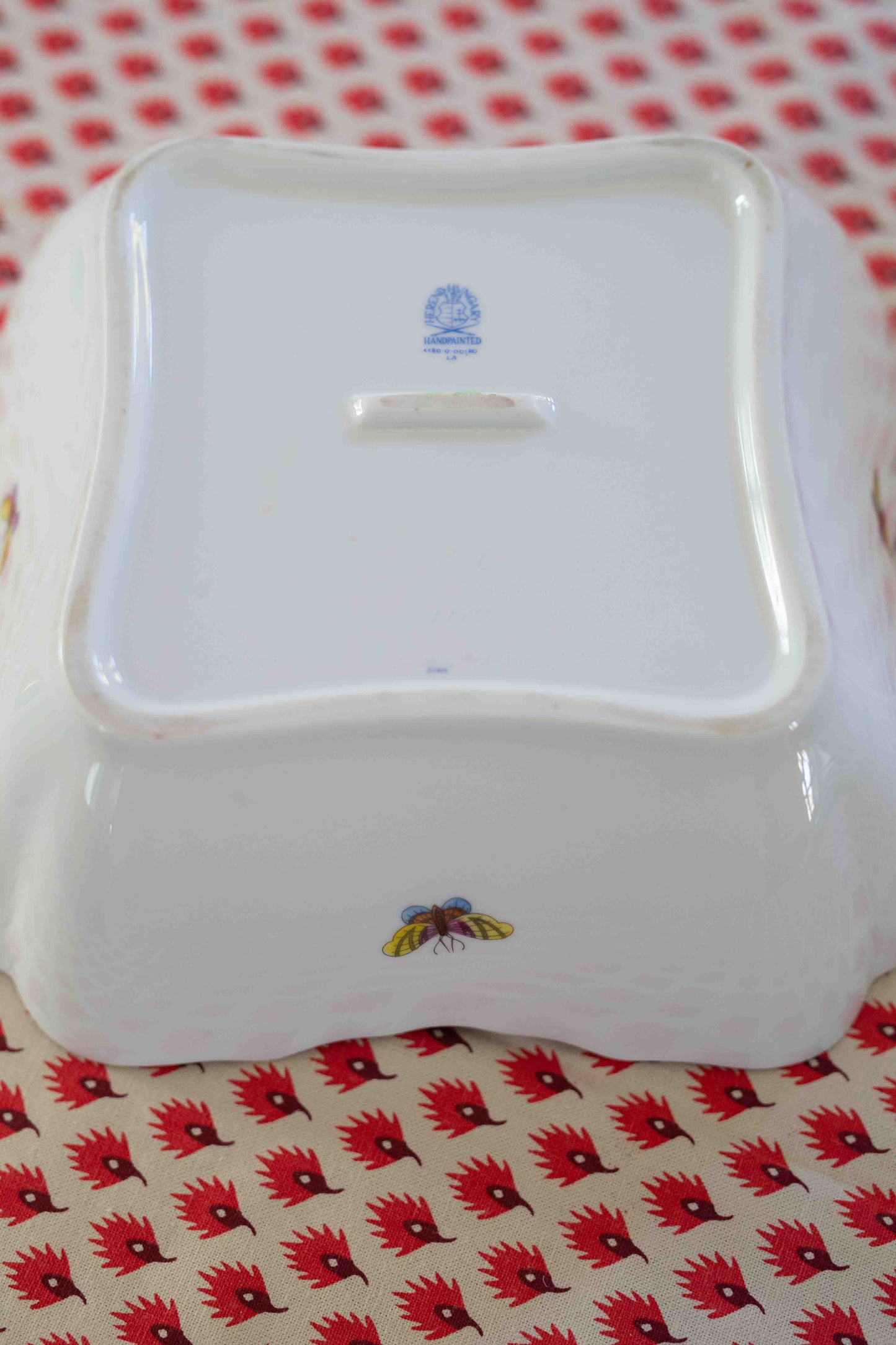 Herend Rothschild Bird Salad Dish