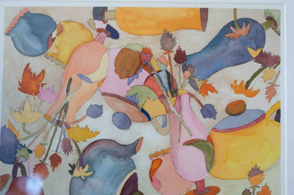 Roslyn Collins '83 Abstract Watercolor