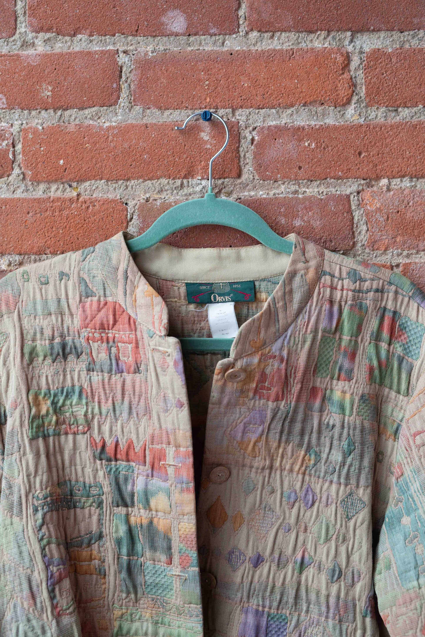 Orvis Womens Quilted Abstract Jacket, Size L