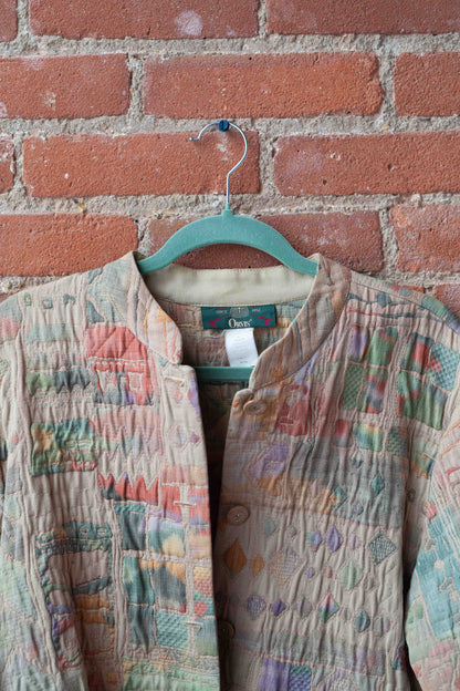 Orvis Womens Quilted Abstract Jacket, Size L