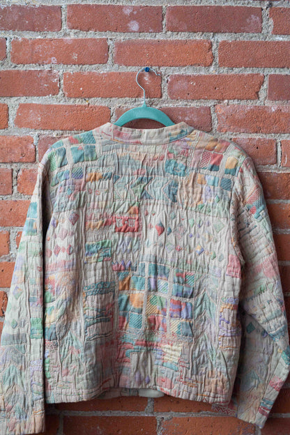 Orvis Womens Quilted Abstract Jacket, Size L