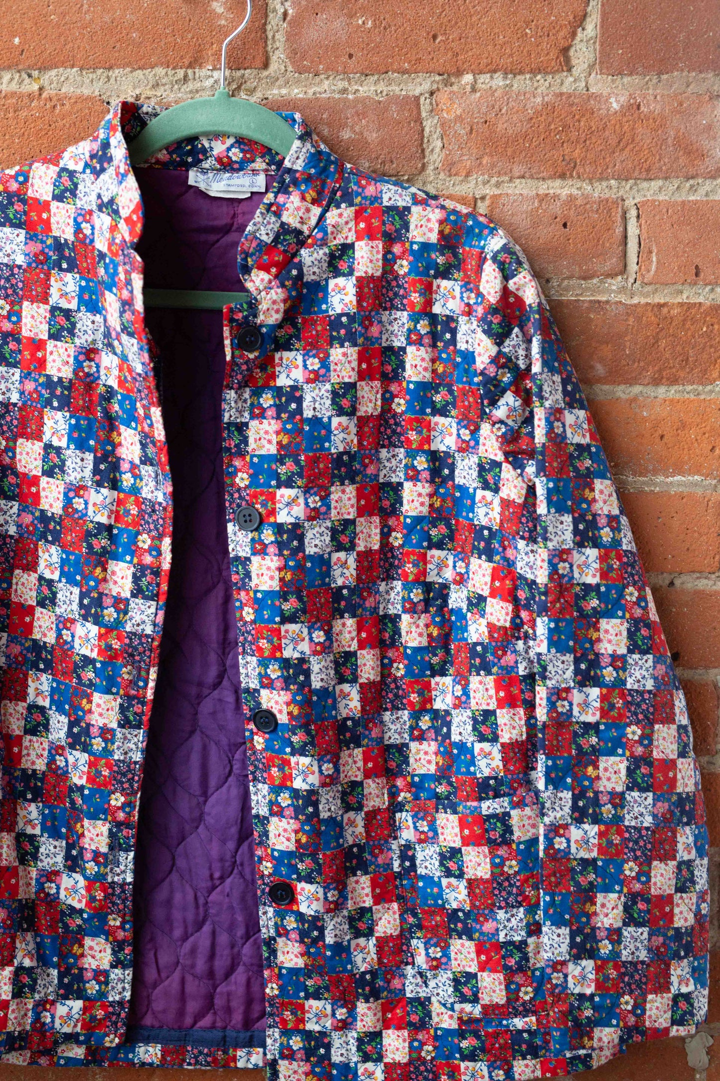 Vintage Quilt Meadowbank Jacket, Size Large