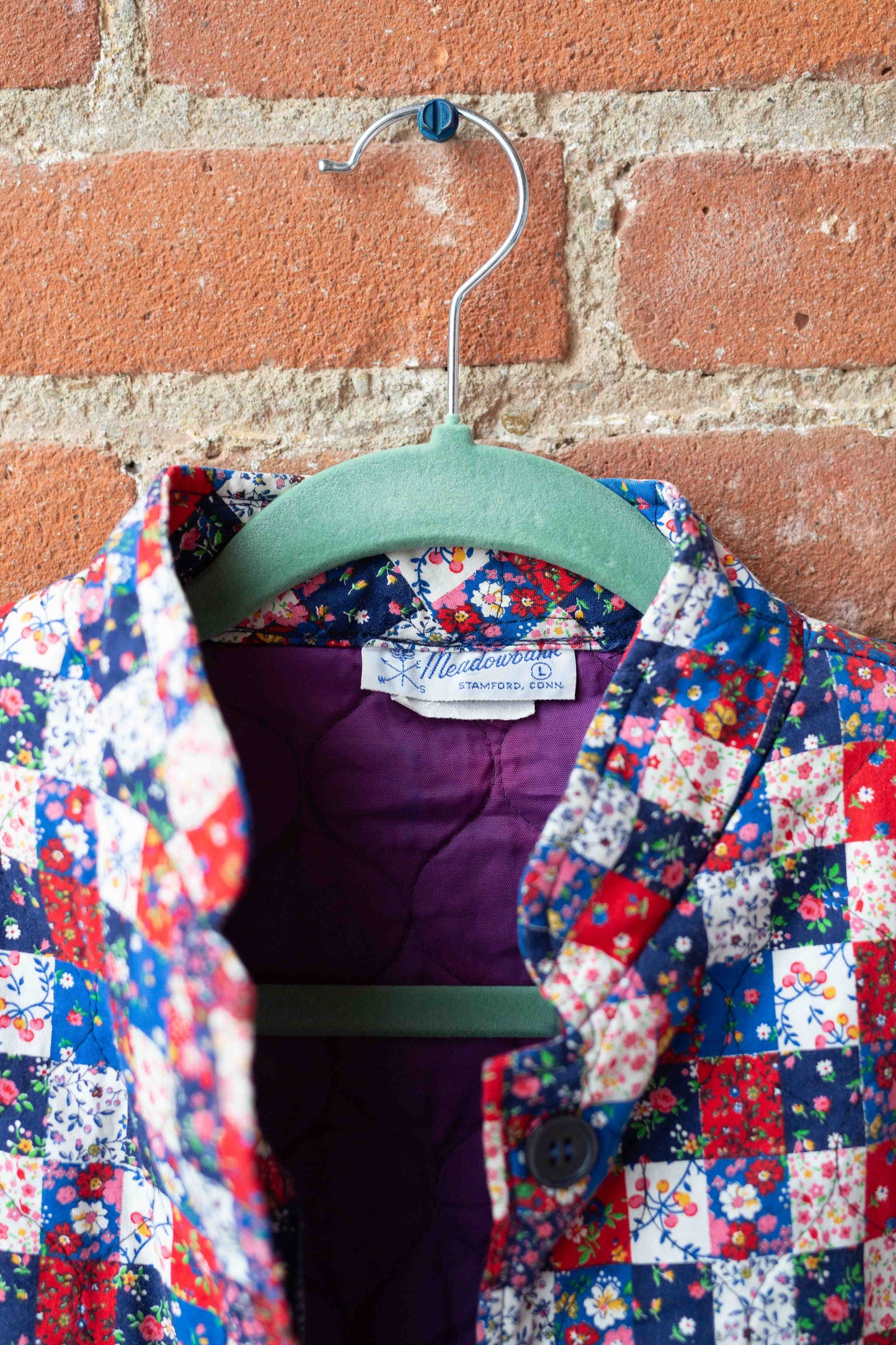 Vintage Quilt Meadowbank Jacket, Size Large