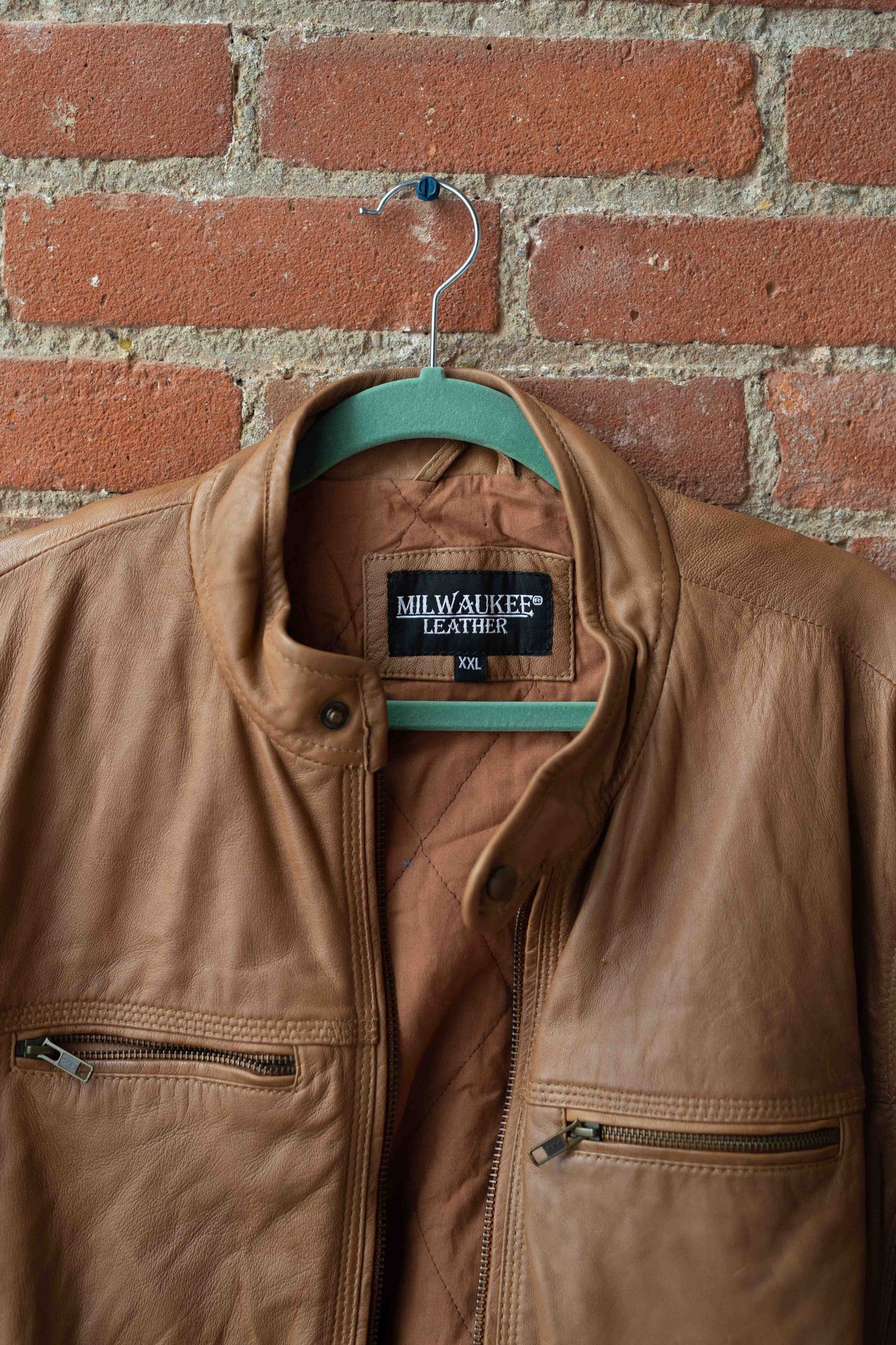 Milwaukee Leather Motorcycle Jacket, XXL