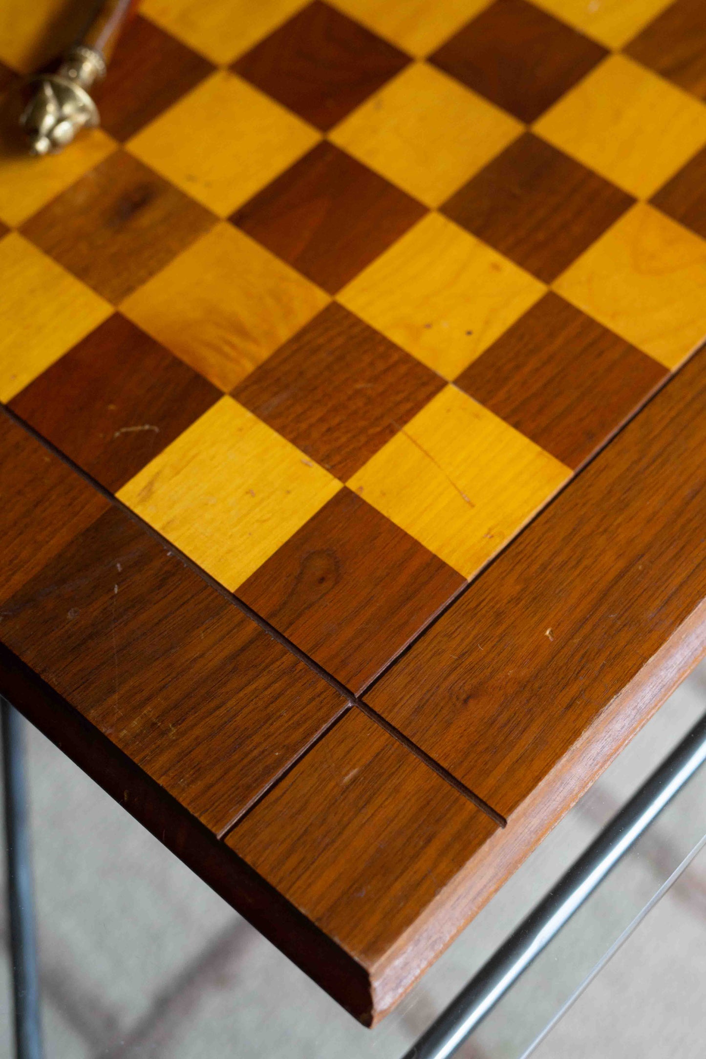 Drueke Walnut and Birch 2 sided Checkerboard