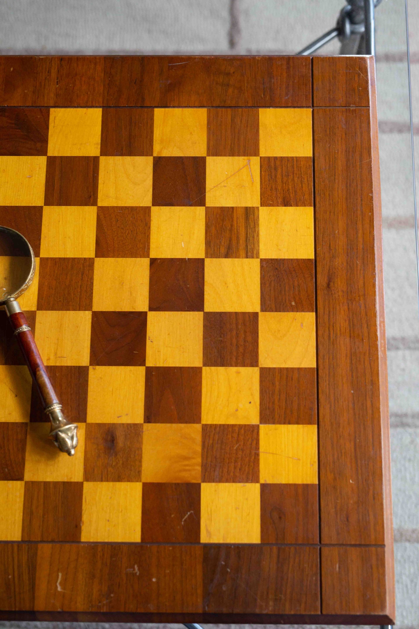 Drueke Walnut and Birch 2 sided Checkerboard