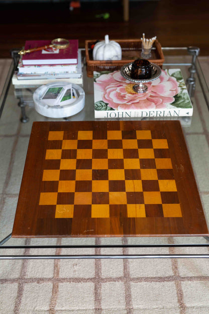 Drueke Walnut and Birch 2 sided Checkerboard
