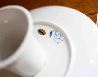 Tobacco Leaf Patterned Cake Stand