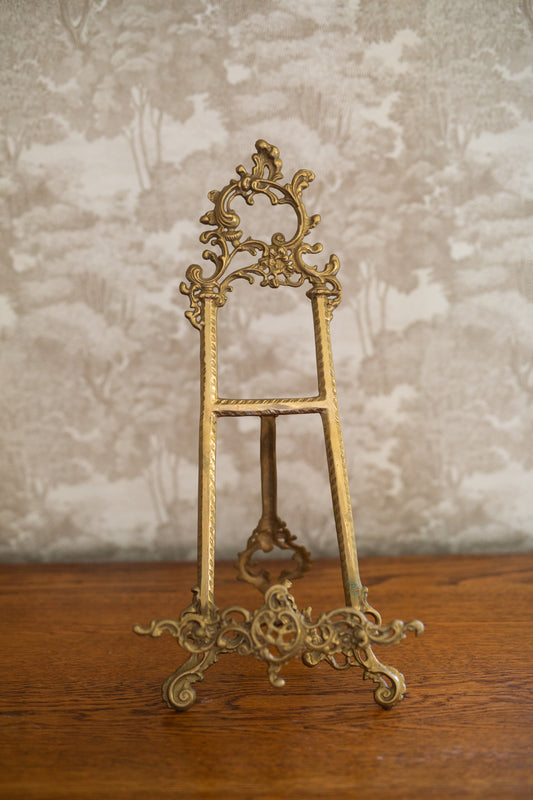 Vintage 22" Brass Easel