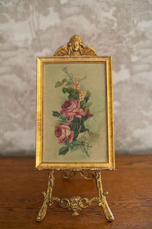 Antique Oil from 1920, Signed
