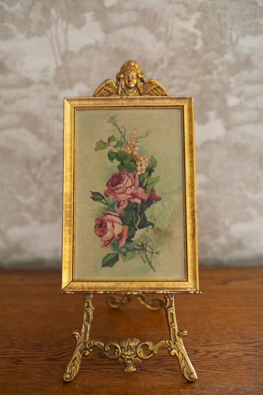 Antique Oil from 1920, Signed