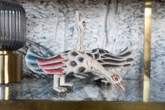 Pair of Hand Carved and painted folk art ducks